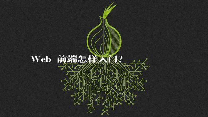 Web 前端怎样入门？